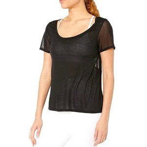 ALO Yoga | Tops | Alo Yoga Luxx Short Sleeve Mesh Top | Poshmark